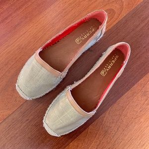 Sperry Top-Sider Danica Gold Espadrille Flat - 8M